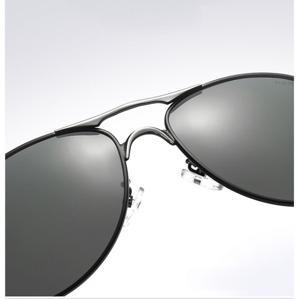 Aviator solglasögon för män kvinnor polariserad - Uv 400 skydd med case 61 mm (FMY)