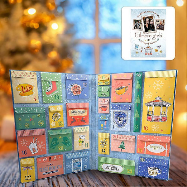 Gilmore Girls Adventskalender Personlig Nedräkningsfigur Kit för Barn (FMY) A