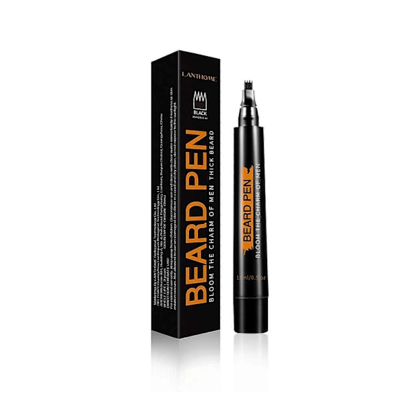Skäggpenna för män - Fyllning av bröst- och skägg hår, 15 ml (FMY) A