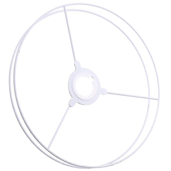 1 Sett Lampeskjermholder Ramme Ring Jern Lampeskjerm Ring Erstatning Lysdeler (FMY) 40X40X1CM