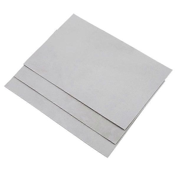 3 st PVC Reparationslappar Kit Set för Uppblåsbar Flotte Båt Kanot Kajak (FMY) Grey