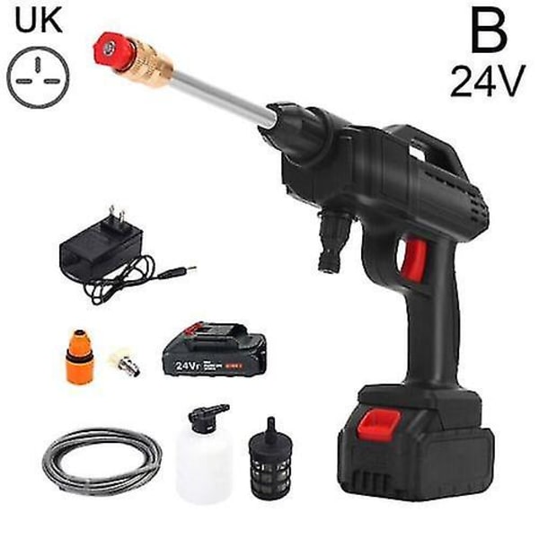 Kannettava Langaton Auton Painepesuri Suihku Vesi Pesukone Pistoolin (FMY) 1PCS 24VF battery A