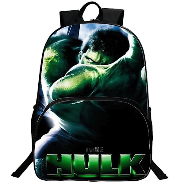 Lasten lahja Hulk-reppu Oppilaan koululaukku Piirretty lasten reppu  (FMY) D