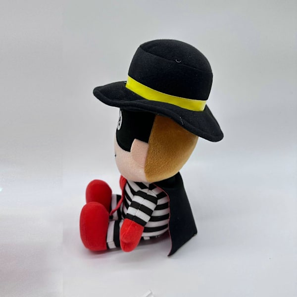 Grimace Shake Keltainen Hattu Pehmolelu Plushie Täytetty Eläinlelu Peli Nuken (FMY) Burger Thief