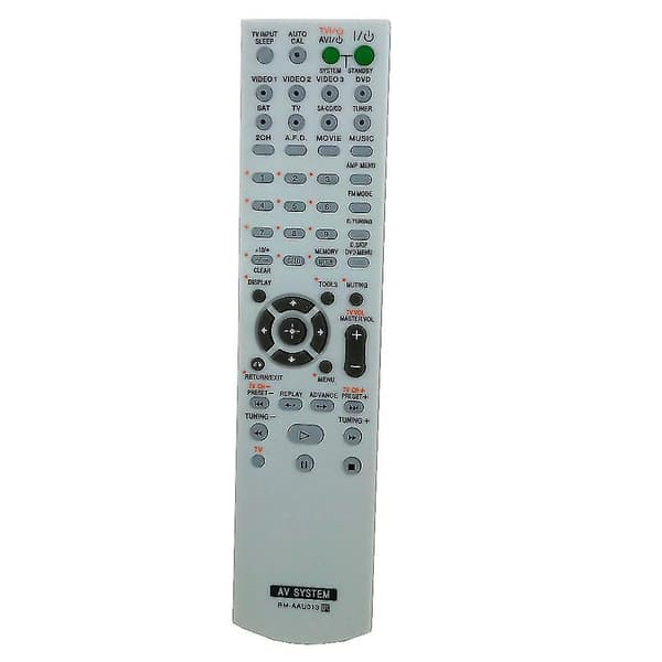 Fjernkontroll for Sony AV-mottaker RM-AAU013 HT-DDW685 HT-DDW790 E15 STRDG500 STRDH100 (AM4)