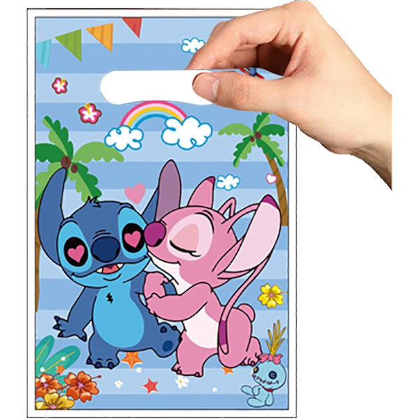 30 kpl Lilo ja Stitch -juhla-lahjapussia, Lilo ja Stitch -syntymäpäiväjuhlatarvikkeisiin (FMY)