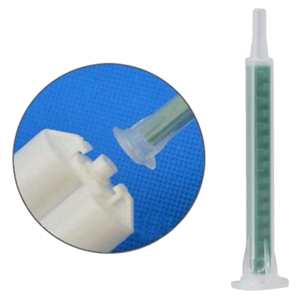 40 stk. Epoxy Blandemundstykke Elektrostatisk Blandemundstykke Spids 50ml/1.7oz (1:1/1:2 Forhold) 16 Elementer  (FMY) as shown