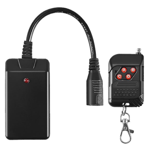 Bærbar 3-polet XLR trådløs fjernbetjening modtager til røg tåge maskine DJ scene controller receptor tåge 400W 900  (FMY)