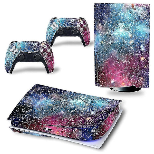 PS5 Tarrat - Vinyyli Iho Tarrat Koristelu Playstation 5 Konsoli Ohjain (FMY) Nebula