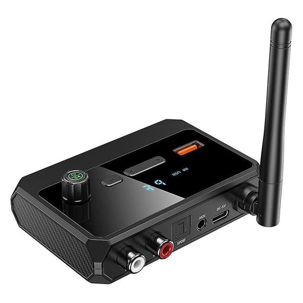 Bluetooth 5.3 Adapter Audio Bluetooth Modtager Bil-tv Computer Trådløs Bluetooth Audio Adapter (FMY)