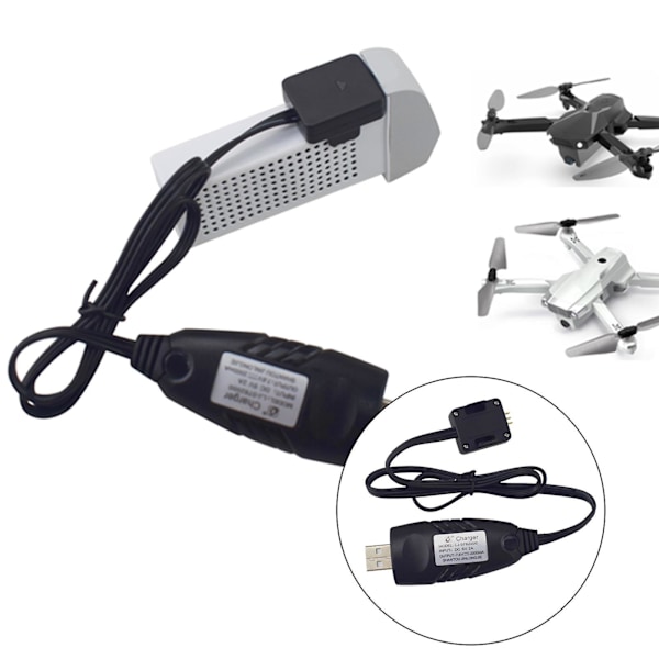 Rc Drone Usb Lader Batteriladekabel 60cm For X500 X30 Z6 Deler  (FMY)