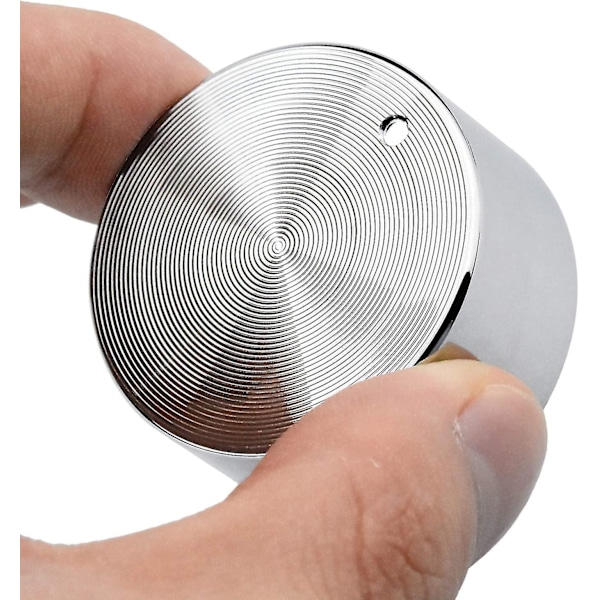 6 st Metall Gasknappar Spis 6mm Universal Spiskontroll Räckvidd Ugn Knappar Spishäll Brännare Knapp/yy (FMY)