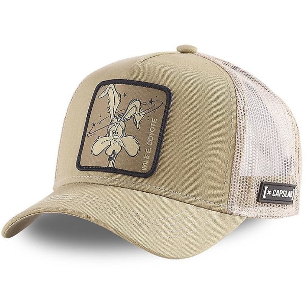 Unisex Sport Baseball Mesh Hat Trucker Cap Coyote Hat Running Andningsbar Sommarkeps (FMY) COYOTE Beige