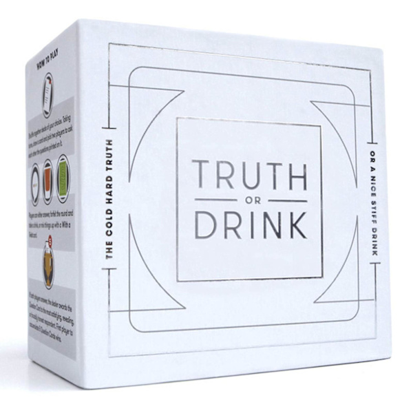 Do or Drink Date Night / Win Or Blackout / Truth Or Drink / Party Drinking Games / Do or Smoke Game  (FMY) White