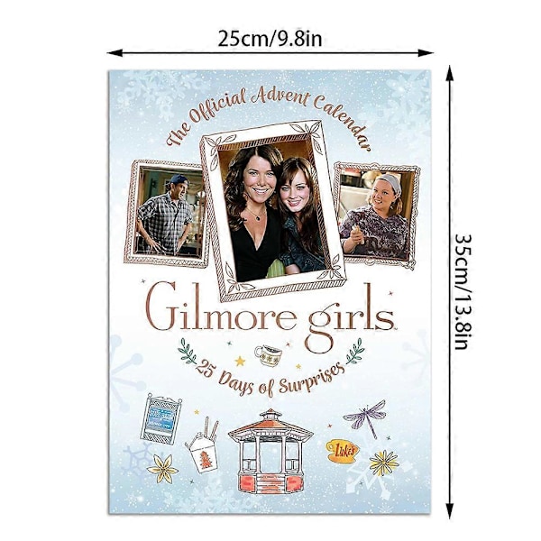 Gilmore Girls Adventskalender Personlig Nedräkningsfigur Kit för Barn (FMY) A