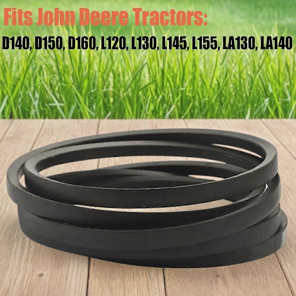 48' Klipperdæksrem GX21833 GX20571 til John Deer D140 D150 D160 L120 L130 1 stk. (FMY)