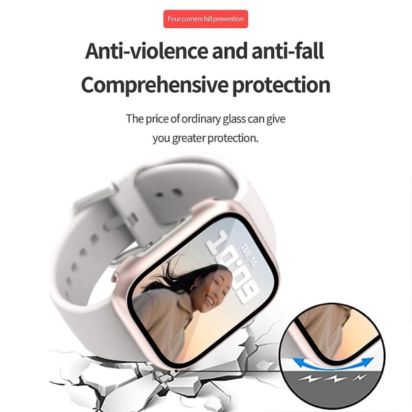 Watch 8 7 6 5 4-se Protector Glass+ cover Näyttö Yksiosainen kalvopuskuri For Sh (FMY)
