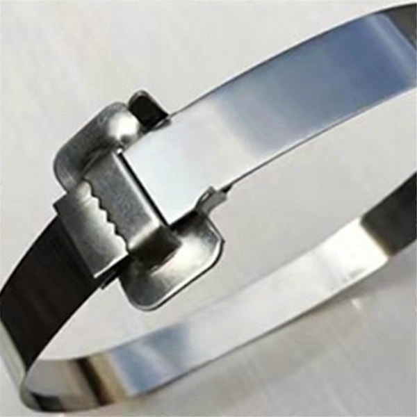 Högkvalitativ 304 Rostfri Stålspole, Rostfritt Stål Kabelrulleband, Bandtejp 12mmx0.4mmx30m (FMY) As Shown
