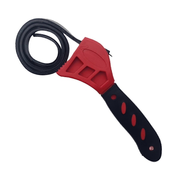 JiaWei Kapsylrem Burköppnare Justerbar Flaskburköppnare för Svaga Händer Ergonomiska Burk-Gripar för Hemmakök QVp (FMY) Red 6 inch