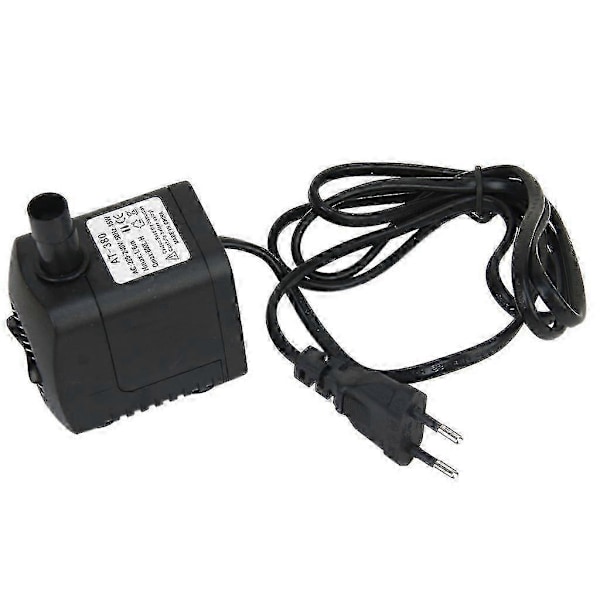 AC 220-240V 15W Dränkbar Pump Vattenpump Fontän Damm Pump Akvarium EU-kontakt (FMY)