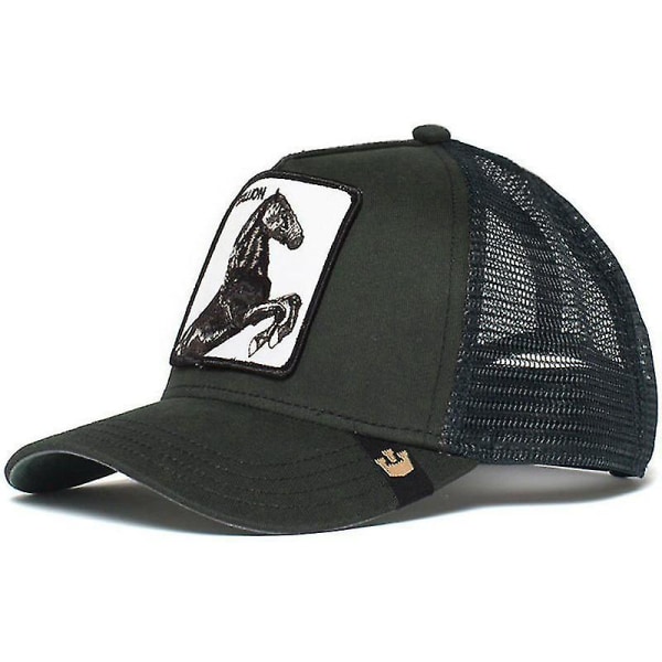 Goorin Bros. Trucker Hat Herr - Mesh Baseball Snapback Cap - The Farm (FMY) Stallion Light green