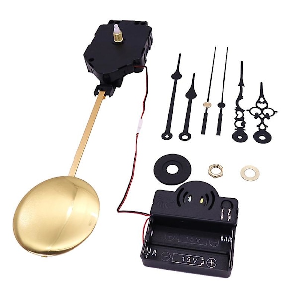 Diy Quartz Pendul Trigger Lydløs Urværk Mekanisme Med 16 Musikboks  (FMY)