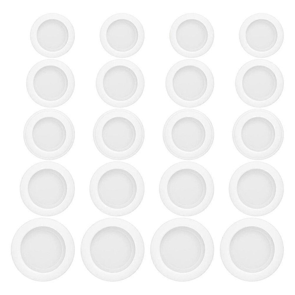 20 st spargris bottenproppar spargris pluggar spargris stopp gipsdocka proppar  (FMY) White 5X5cm