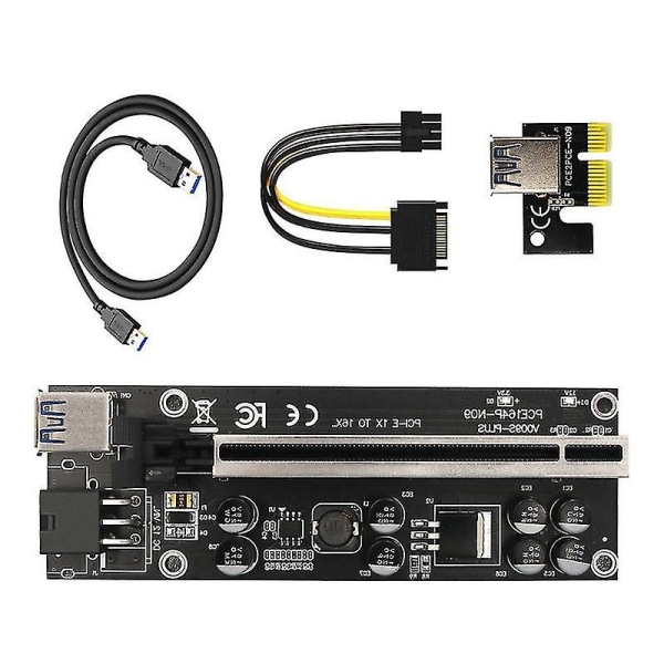 Vahvista Pci-e Slot Pci-e Riser Miner Mining USB 3.0 -kaapeli