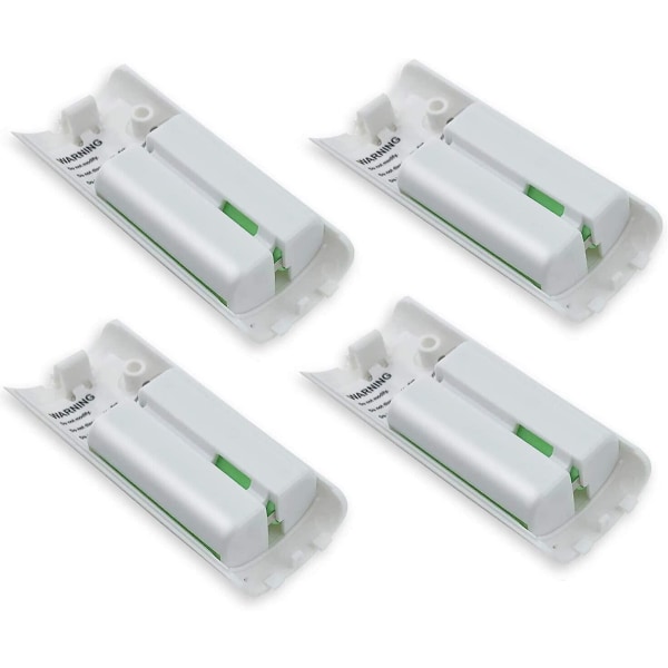 4-Pakke Oppladbare Batteripakker for Wii og Wii U Fjernkontroll 2800mAh (FMY)