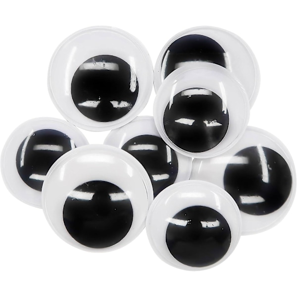 Wiggle Googly Eyes (8stk) - Selvklæbende Kunsthåndværksøjne (FMY)