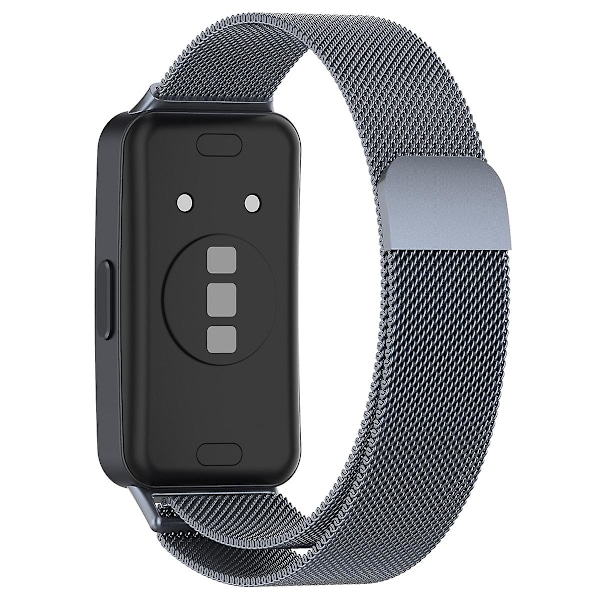 Metallinen ranneke Huawei Band 8:lle (FMY) Space Grey