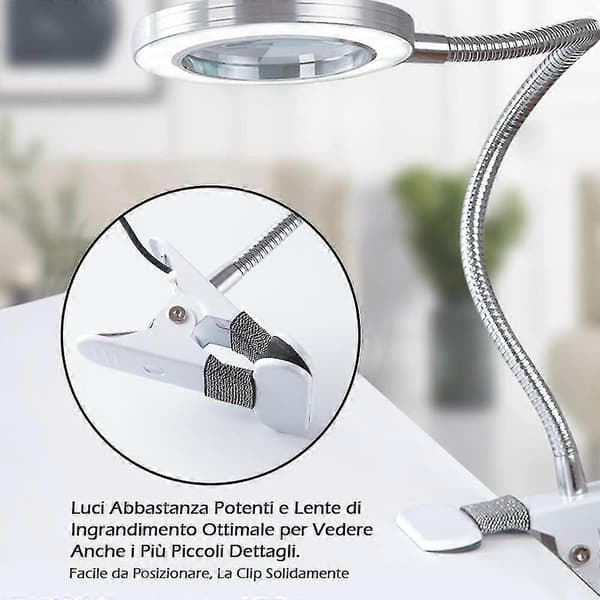 LED-suurennuslamppu, kiinnitettävä (FMY)