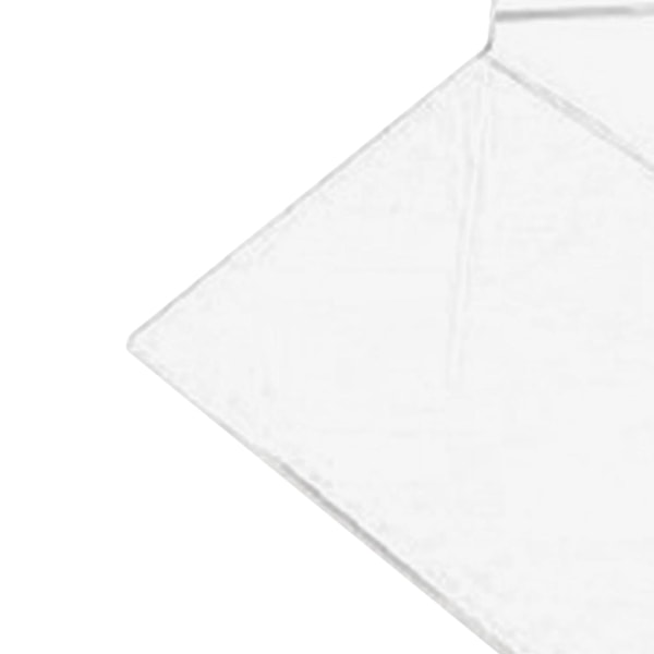 1 Par Bokstöd Tjock Non-Slip Transparent Akryl Dekorativt Tungt Bokstöd För Student Kontor L-Formad (FMY) White