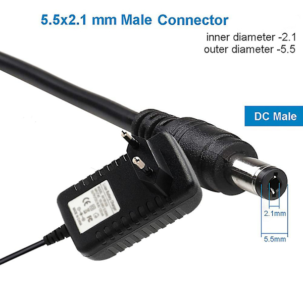 28v 30v 31v 32v 0.5a 1a Strömadapter Sopare Högtalare Ljud Dammsugare Transkompatibel laddare Kabel (FMY) 30V1A