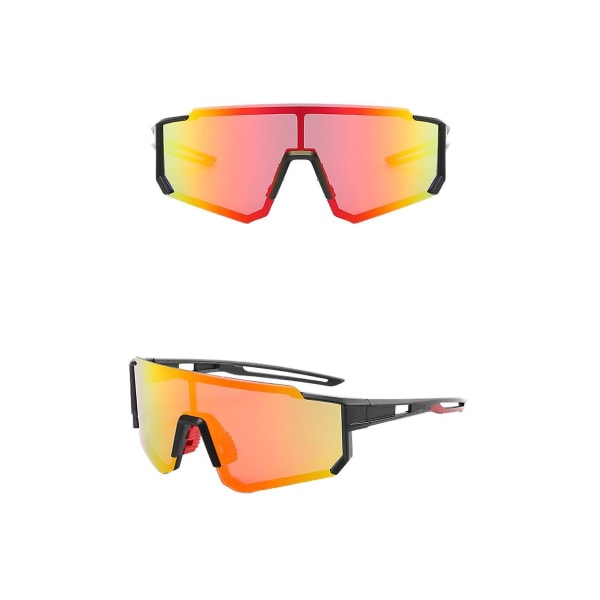 Wekity Polarized Sports Solbriller, Herre Sykkelbriller for kvinner, Baseball Løping Fiske Golf Driving Solbriller (FMY)