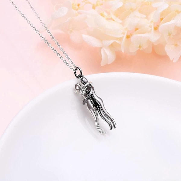Halauspari S925 Sterling Hopea Halauskaulakoru Rakastettu Koru Hänelle Ja Hänelle, Rakastaja Ystävänpäivälahja/YY  (FMY) Rose Gold and Silver