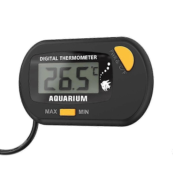 -50 - 70 Digitalt Akvarium Termometer med Sugekopp Temperatur Sensor Måler Tester js (FMY)