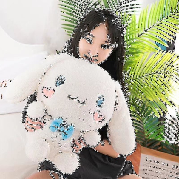 Fluffy Cinnamoroll Plys Big Legetøj Udstoppet Anime Mocha Mælk Blød Dukke-yvan  (FMY) 40cm