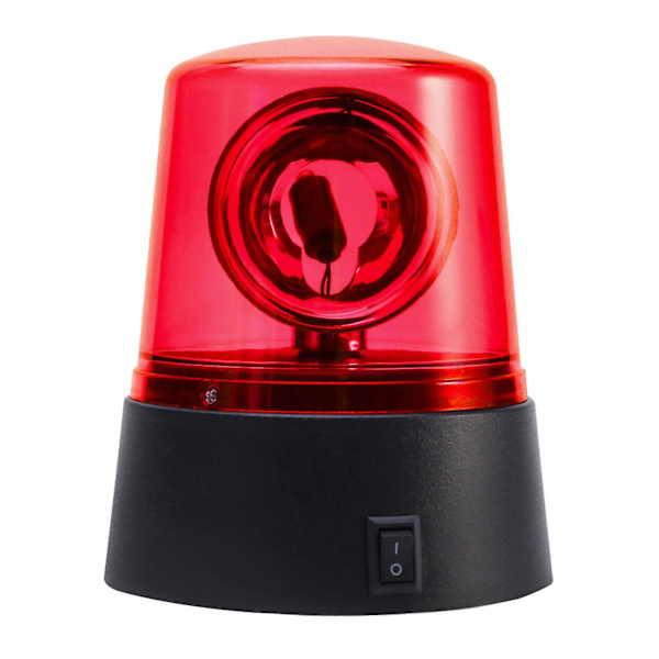 3 tommers nattklubb-scenen effektstrobelys Batteridrevet 360 graders rotasjon (FMY) Red 1PC