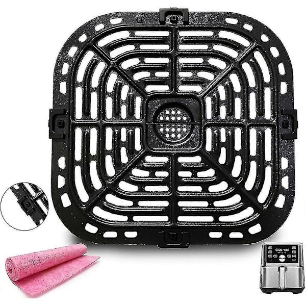 Ersättningsgrillplatta för Air Fryer Crispers till Instant Vortex 6qt (FMY) Pan only