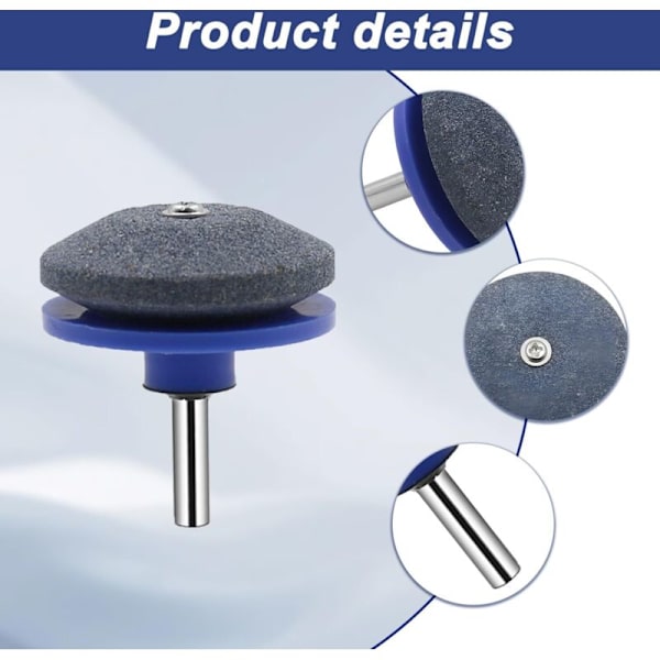 Gräsklipparknivslip för slöa knivar (blå, 4-pack)（FMY）