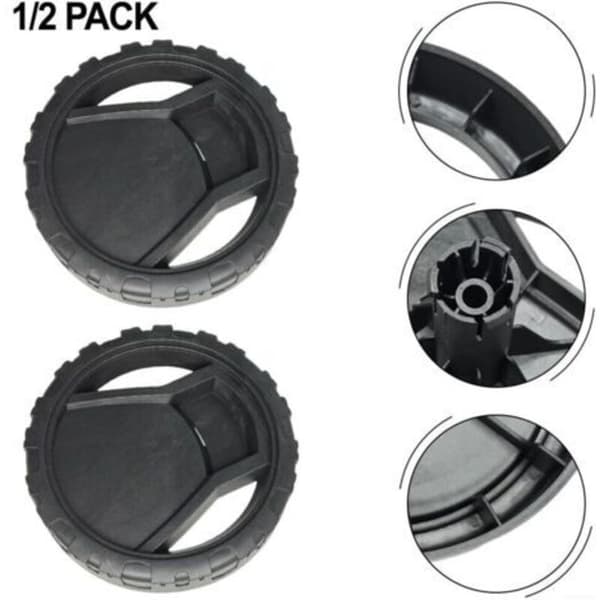 Ersättningshjul för Kärcher K4/K5 högtryckstvättar, hållbar reservdel (2-pack)（FMY）