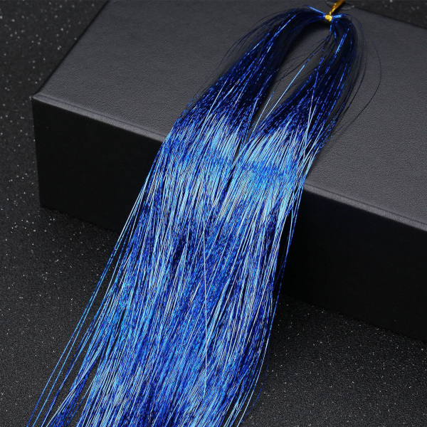 36 tommer hårglitter funklende glitter glitter Fairy Hair Extensions Varmebestandigt festhøjdepunkt, wz-298 (FMY)