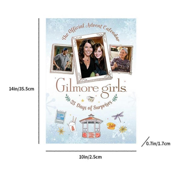 Gilmore Girls Virallinen Joulukalenteri Faneille, 100% Uusi (FMY)