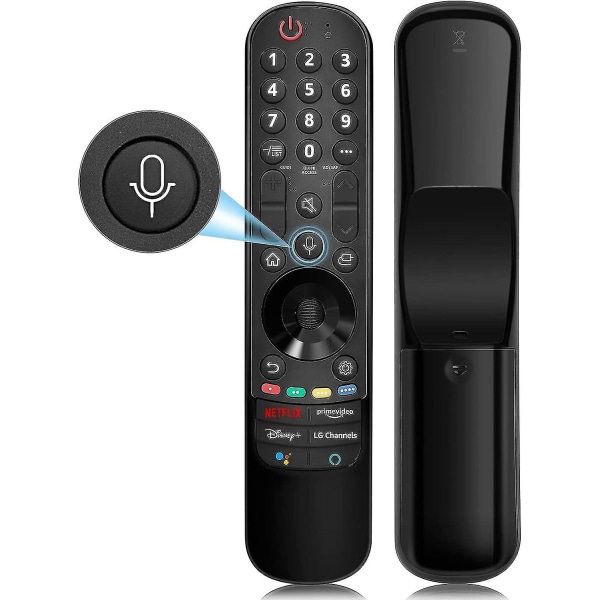 Mr21ga för 2021 Lg-magic-fjärrkontroll med pekare och röstfunktionsersättning för Lg Uhd Oled Qned Nanocell 4k 8k Smart Tv (FMY)