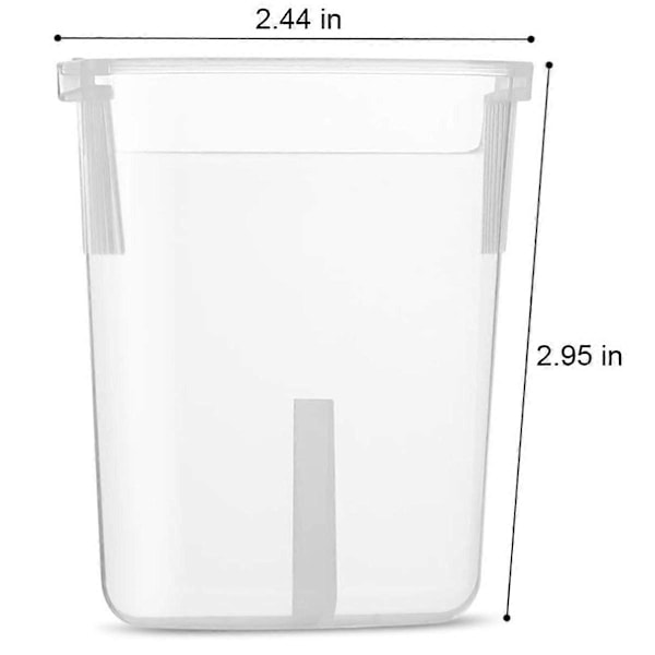 2 stk. Kondenssamler Erstatning for DUO 6, ULTRA 6, LUX 6, Quart og 8 Quart (FMY) Transparent