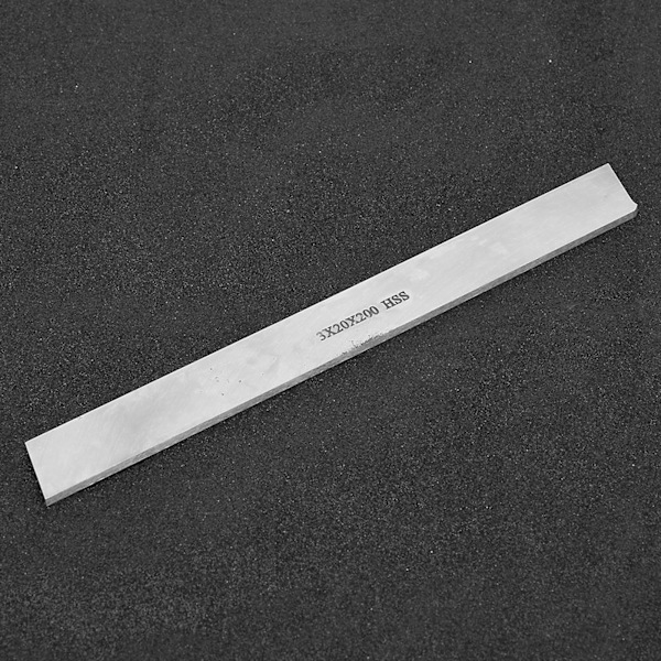 HSS höghastighetsstål svarvverktyg fyrkantig vit stållist (3*20*200mm)  (FMY)