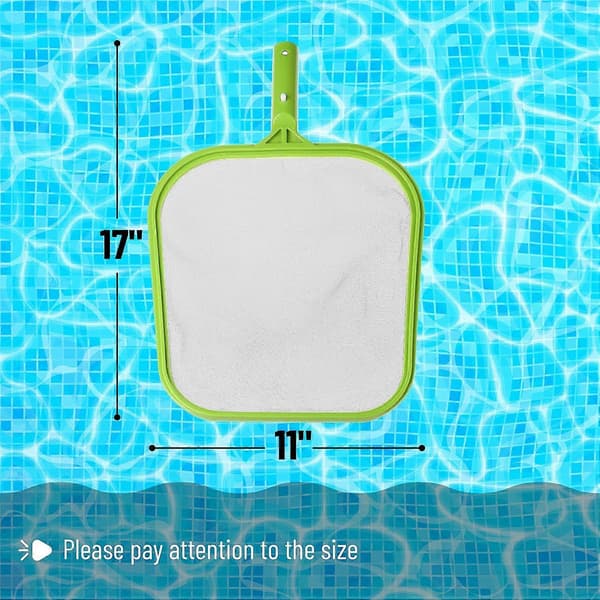 Pool Skimmer Net, Pool Net, Poolnet til rengøring (FMY) Green