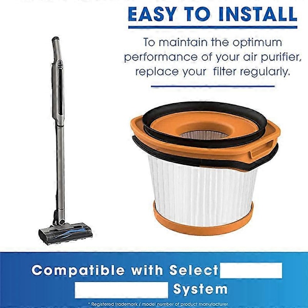 6 kpl suodattimia Shark Wandvac System WV360 WS620 WS630 WS632 -varsi-imureille (FMY) 39 Plastics