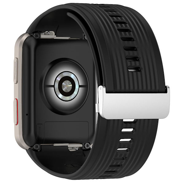 Huawei Watch D:n korvaava ranneke, säädettävä silikoninen kellohihna (FMY) Black